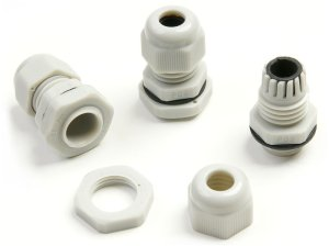 Кабельный ввод PG-9 (7391c), IP 54, для кабеля 4?8 мм, белый