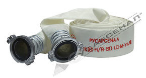 Рукав пожарный РПК(В)-Н/В-80-1,0-М-УХЛ1 с головками ГР-80 A-П 18 м